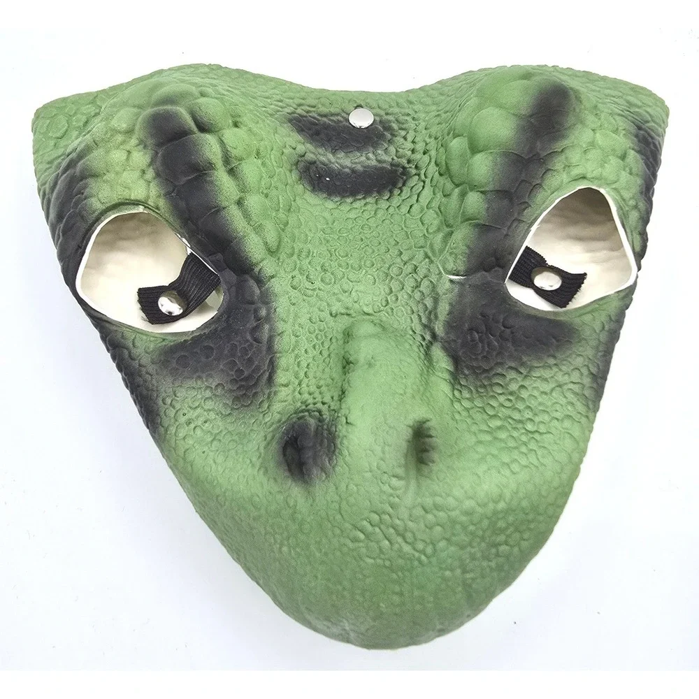 SanNelCheL Dinosaur Mask and Raptor Claws Set Green T-Rex Costume Kids 3-Piece‎
